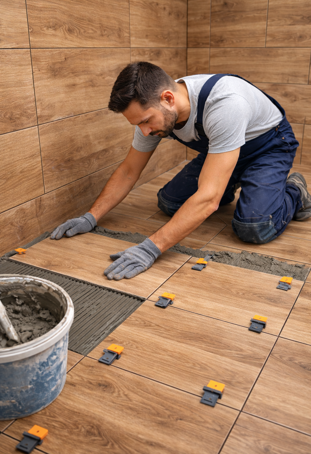 Укладка керамической плитки от 1700 ₽/м²